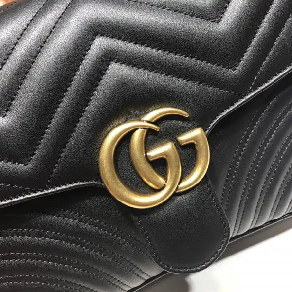 Affordable GUCCI GG Marmont Small Top Handle Bag