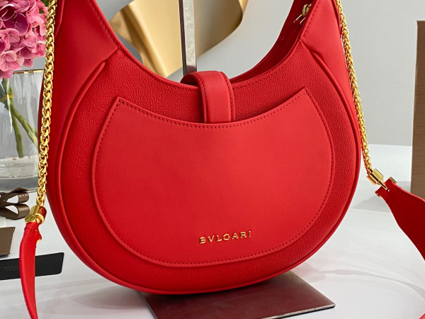 [FREE SHIPPING] BVLGARI SERPENTI ELLIPSE SHOULDER BAG