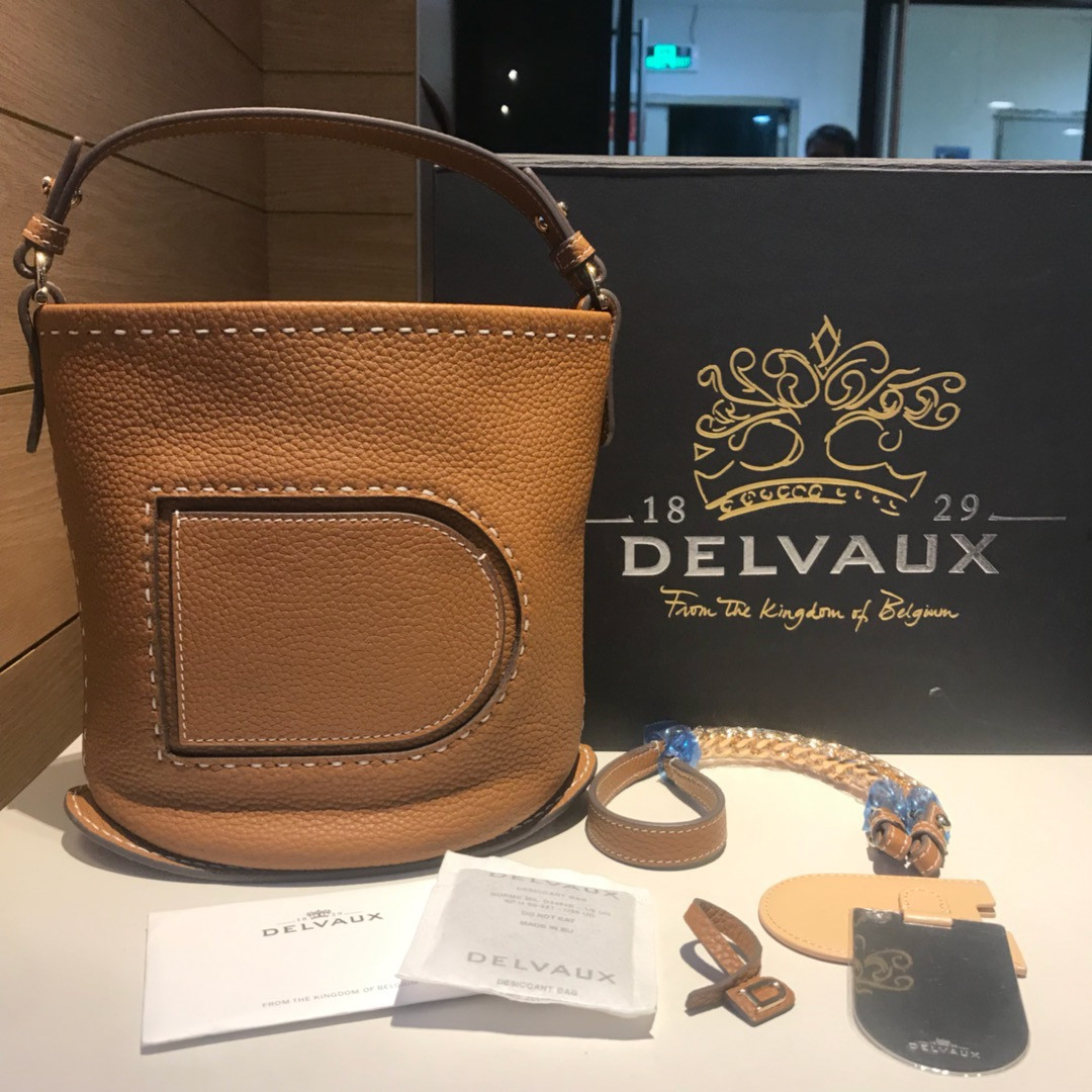 HOT SALE DELVAUX Pin Mini Bucket