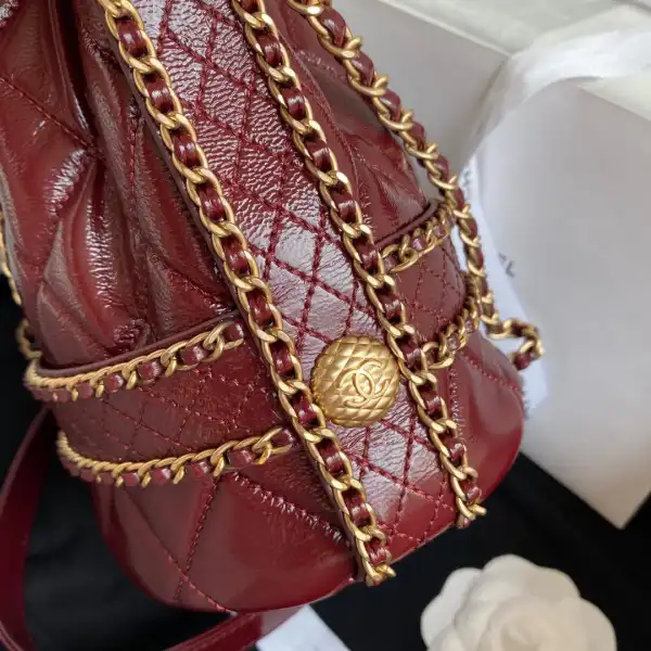 First bag ru CHANEL LARGE DRAWSTRING BAG