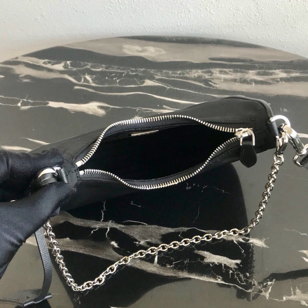 HOT SALE PRADA NYLON HOBO BAG