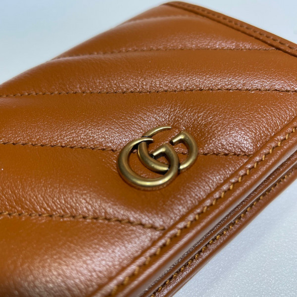 HOT SALE GUCCI GG Marmont card case wallet