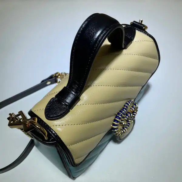 GUCCI GG Marmont Mini Top Handle Bag