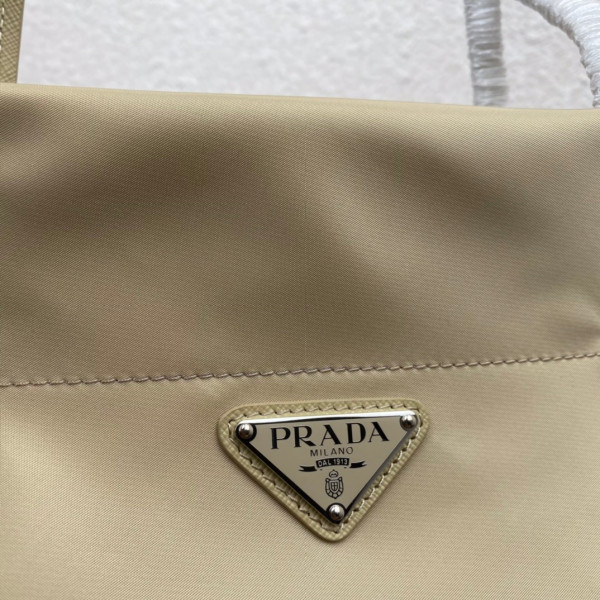 HOT SALE PRADA Re-Nylon and Saffiano leather tote bag