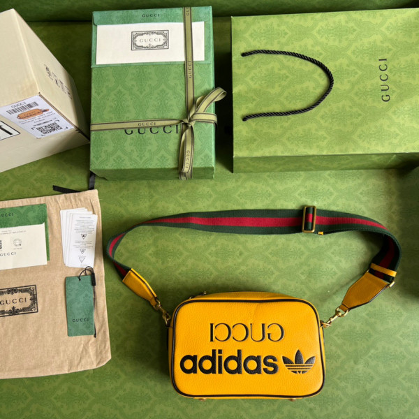 HOT SALE Adidas x Gucci small shoulder bag