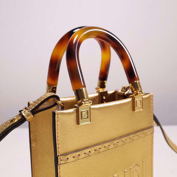 HOT SALE FENDI MINI SUNSHINE SHOPPER-13-18-6.5cm