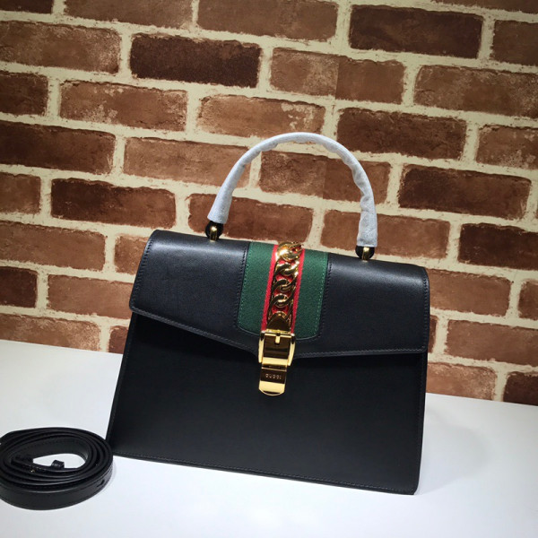 Gucci Sylvie medium top handle bag