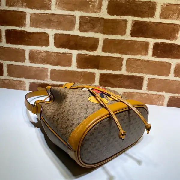 Affordable Disney x Gucci Mini Bucket Bag