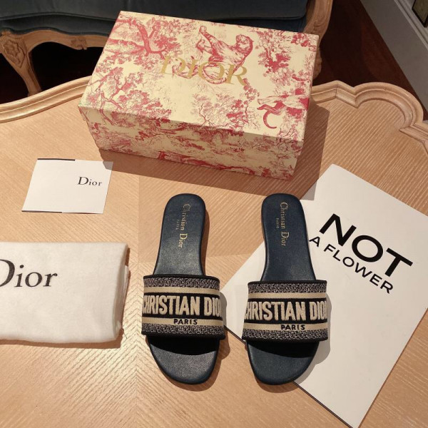 HOT SALE dior DWAY SLIDES