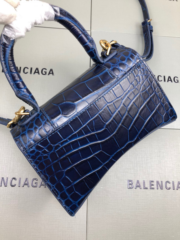 HOT SALE BALENCIAGA HOURGLASS XS TOP HANDLE BAG