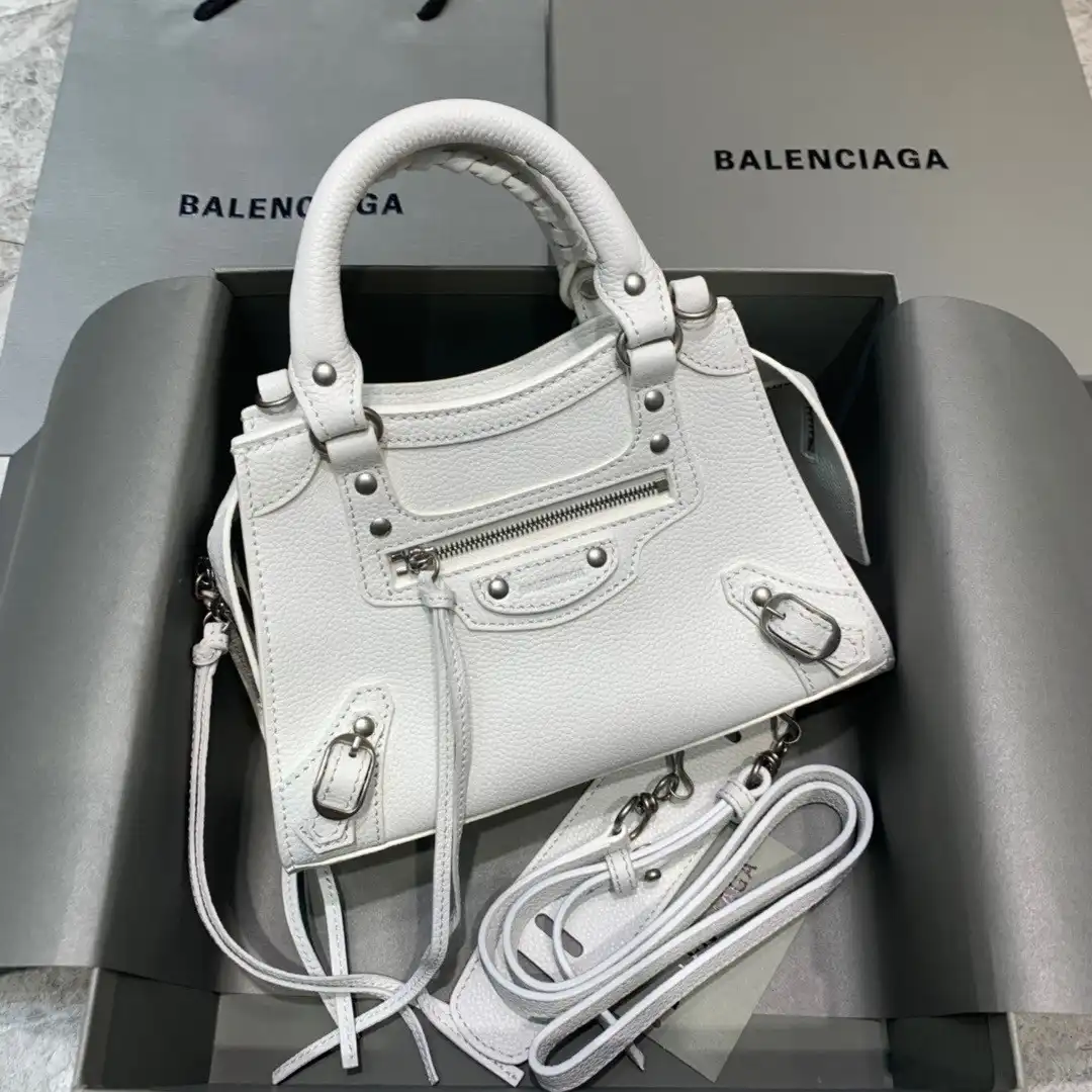 First bag ru BALENCIAGA NEO CHANELASSIC MINI TOP HANDLE BAG