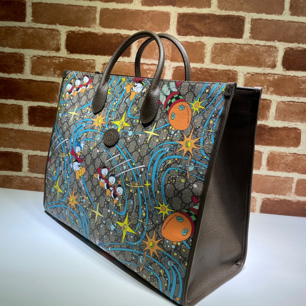 HOT SALE Disney x Gucci Donald Duck tote bag