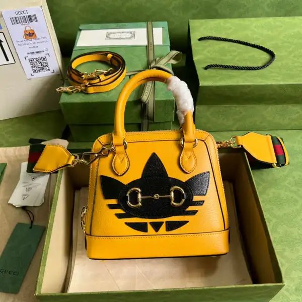 TO adidas x Gucci Horsebit 1955 mini bag