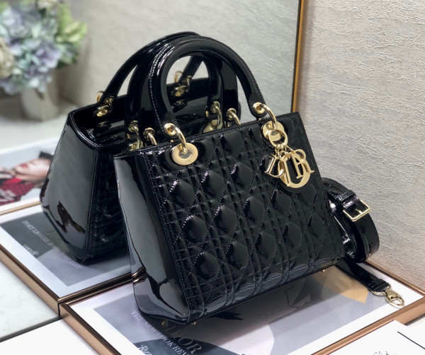 HOT SALE LADY dior GOLD SILVER-24CM