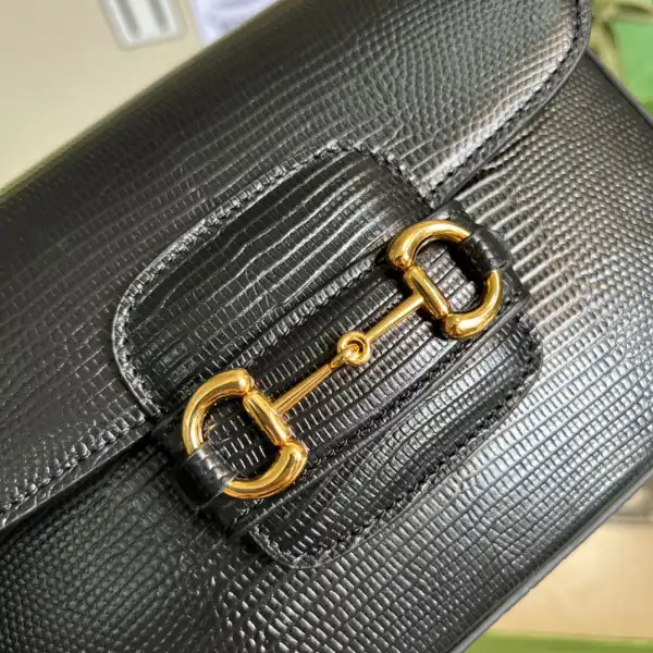 Gucci Horsebit 1955 lizard mini bag