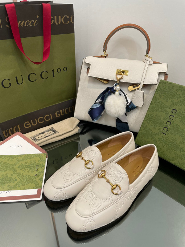 HOT SALE GUCCI GG Jordaan loafer