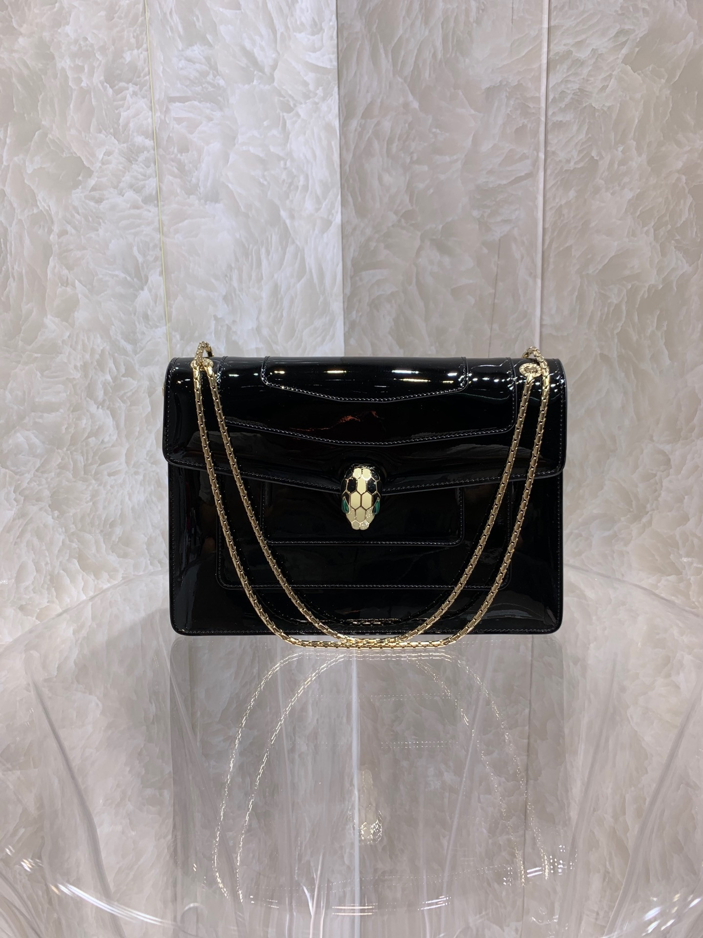 HOT SALE BVLGARI SERPENTI FOREVER SHOULDER BAG