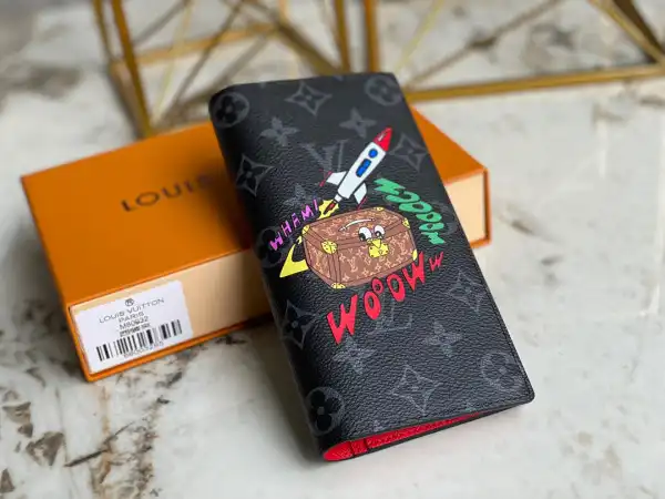 TO LOUIS VUITTON BRAZZA WALLET