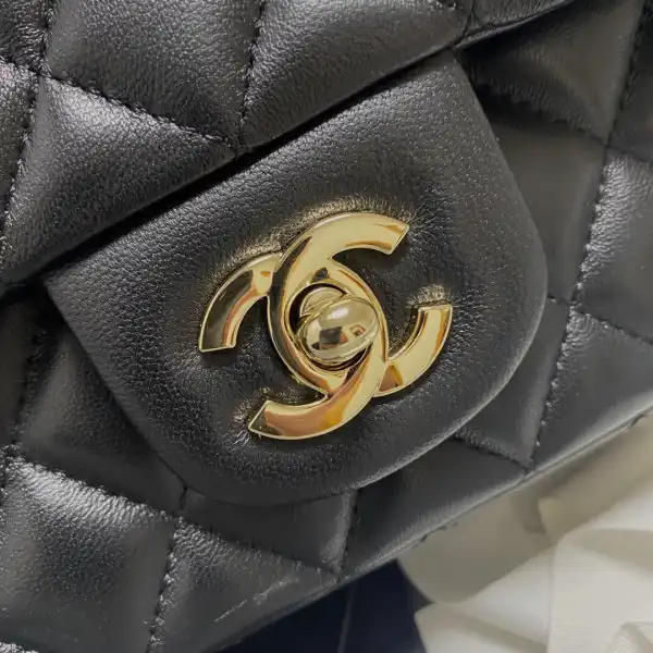 CHANEL MINI FLAP BAG WITH TOP HANDLE