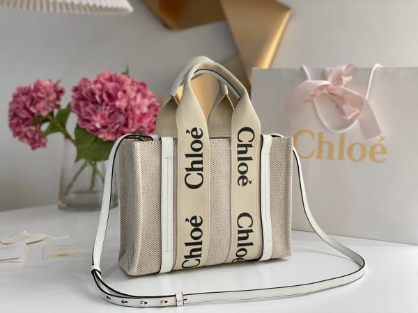 HOT SALE CHLOÉ small woody tote bag