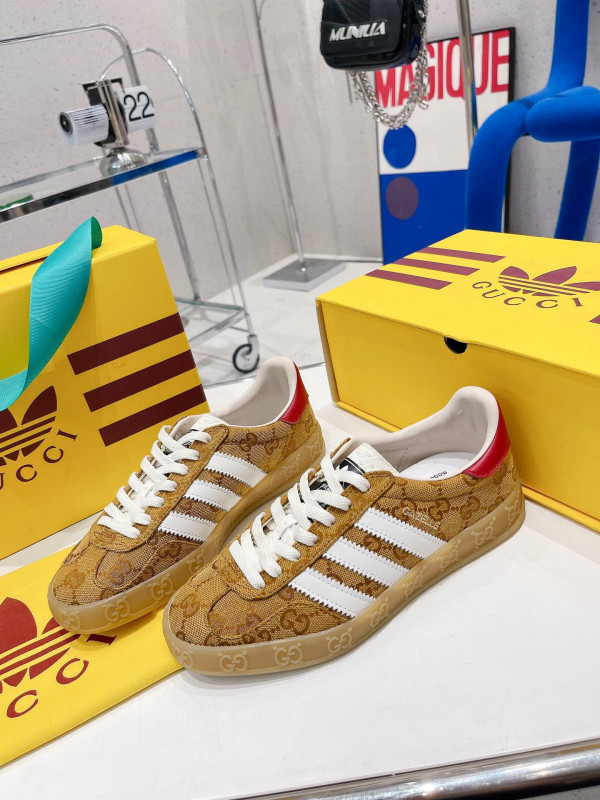 HOT SALE Adidas x Gucci women's Gazelle sneaker