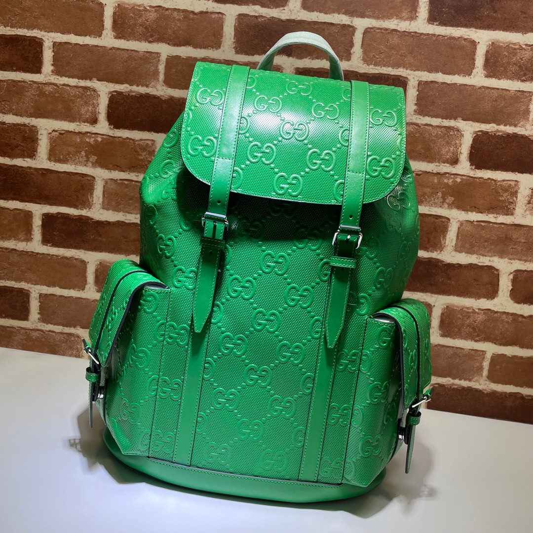 HOT SALE GUCCI GG embossed backpack