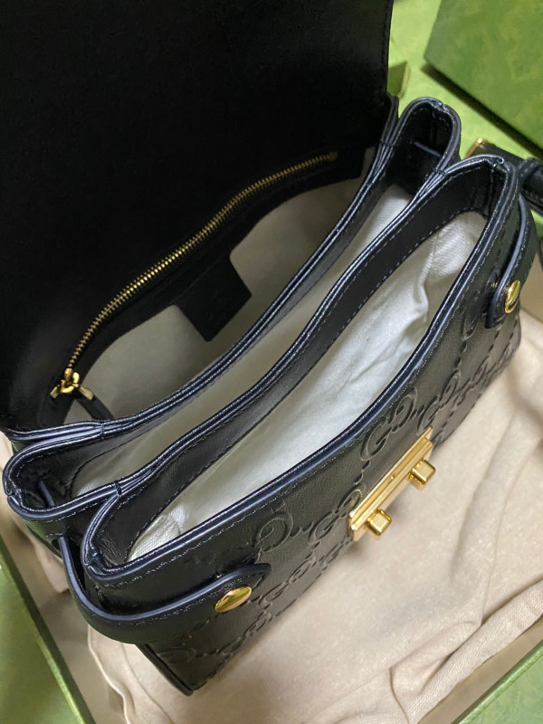 HOT SALE GUCCI Small GG top handle bag