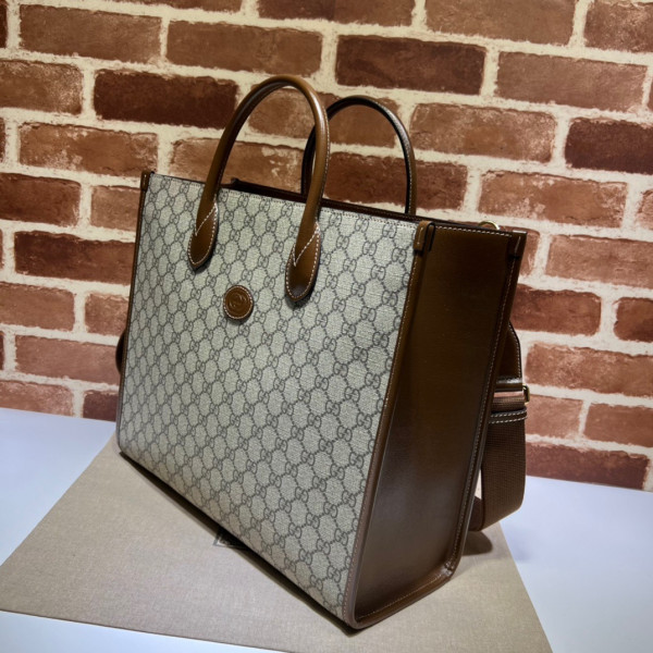 HOT SALE Gucci Medium tote with Interlocking G