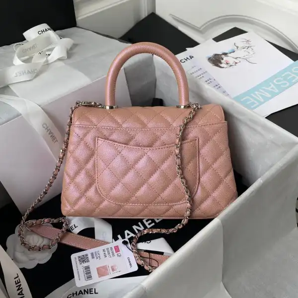 First bag ru CHANEL FLAP BAG WITH TOP HANDLE