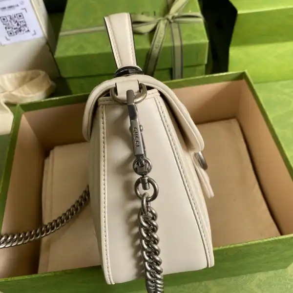 GUCCI GG Marmont Mini Top Handle Bag