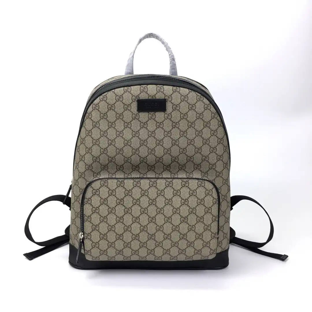 HOT SALE GUCCI GG Supreme backpack