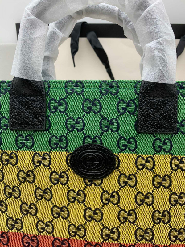 HOT SALE Gucci Children's GG Multicolor tote bag