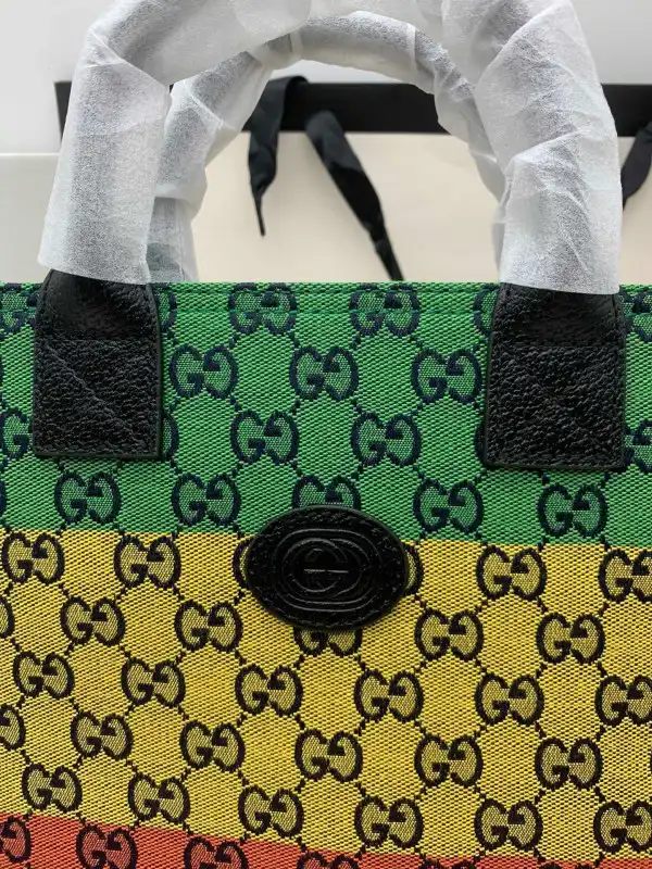 Cheap Gucci Children's GG Multicolor tote bag