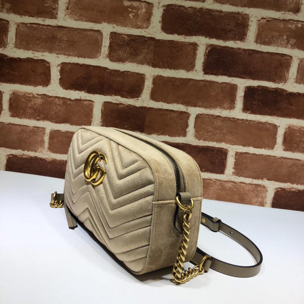 HOT SALE Gucci GG Marmont small matelassé shoulder bag