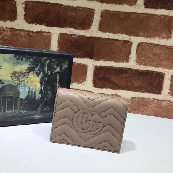 HOT SALE GUCCI GG Marmont card case wallet