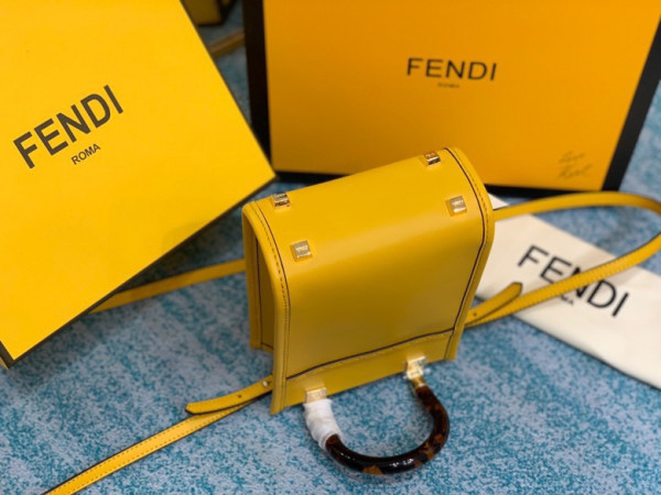 HOT SALE FENDI MINI SUNSHINE SHOPPER-13-18-6.5cm