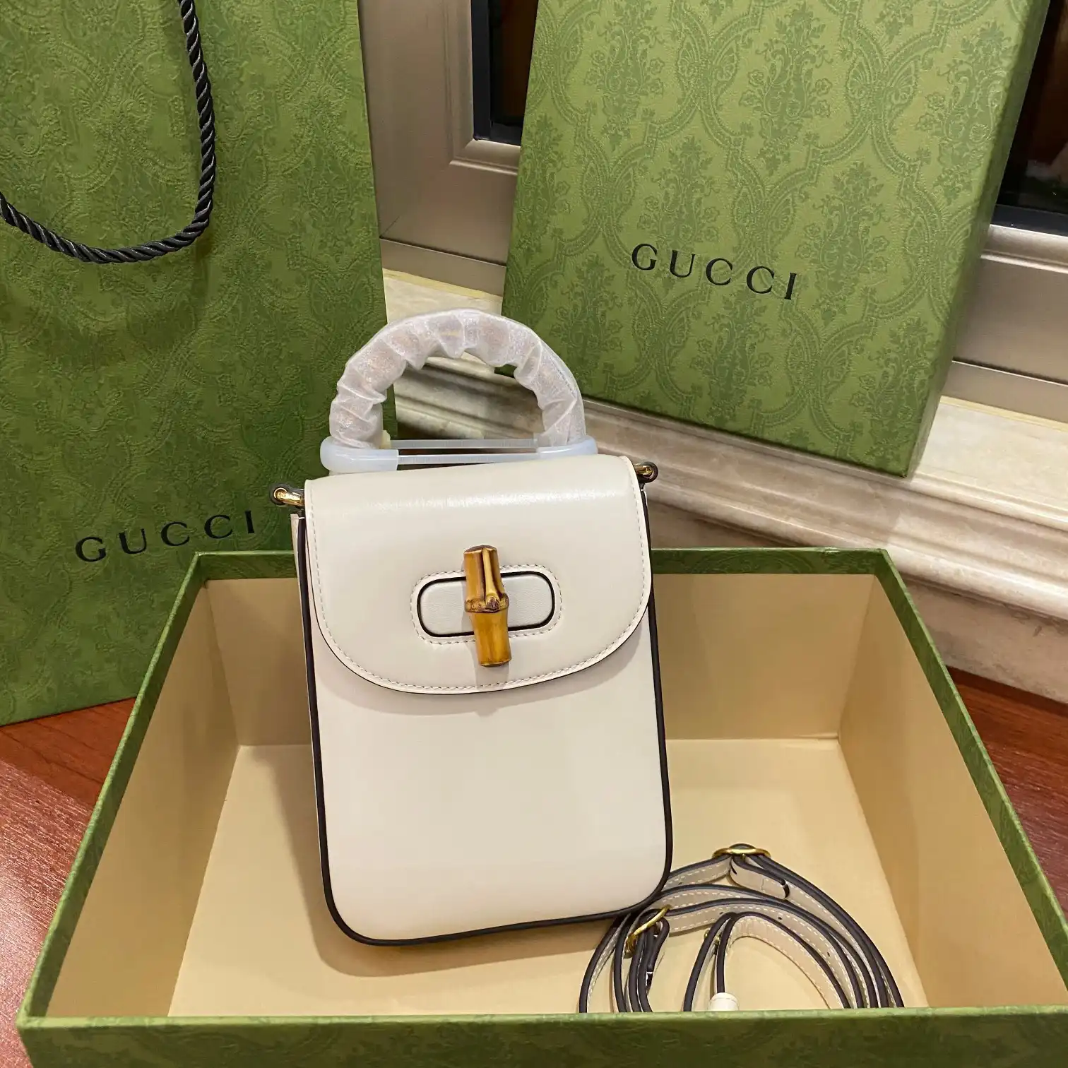 Gucci Bamboo mini handbag