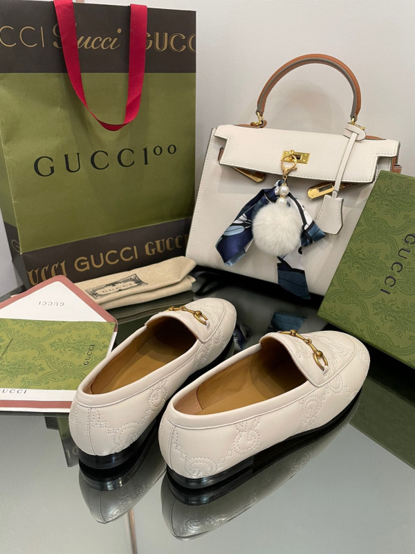 HOT SALE GUCCI GG Jordaan loafer