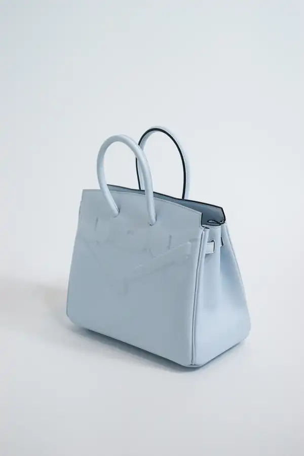 HERMES BIRKIN SHADOW 25CM HANDMADE