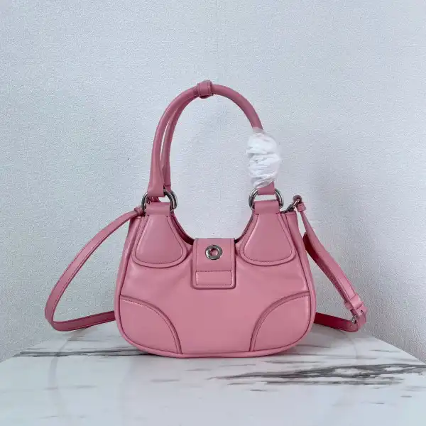 First bag ru PRADA Moon padded nappa-leather bag