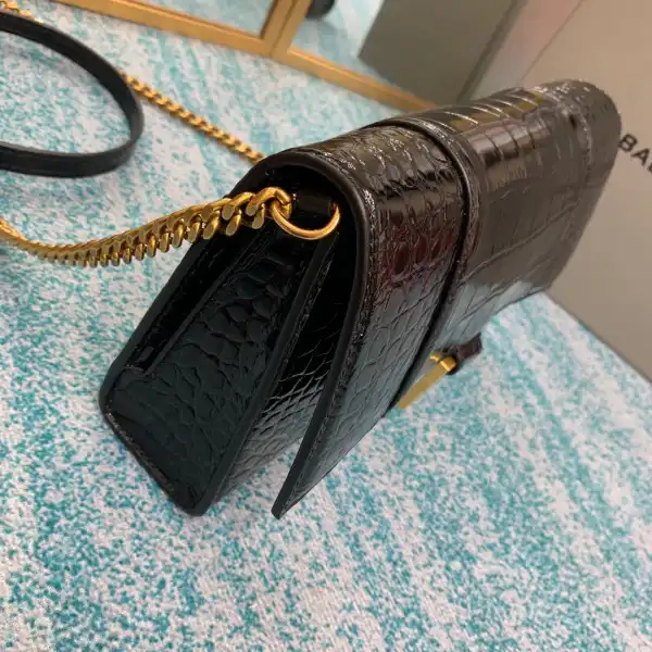 BALENCIAGA  HOURGLASS CHAIN BAG