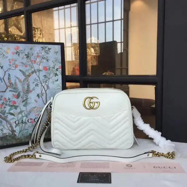 First Bag Ru Gucci GG Marmont Matelassé