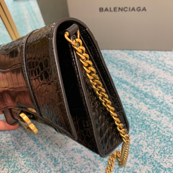 HOT SALE BALENCIAGA  HOURGLASS CHAIN BAG