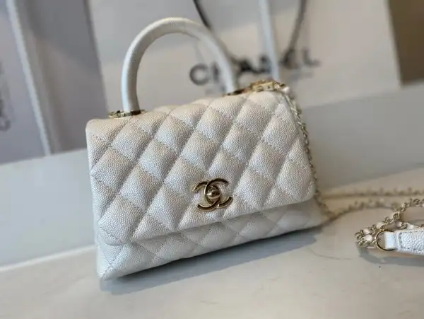 First bag ru CHANEL MINI FLAP BAG WITH TOP HANDLE