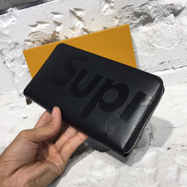 HOT SALE Louis Vuitton supreme Zip wallet