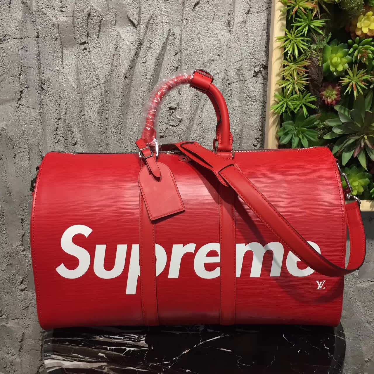 HOT SALE Louis Vuitton Supreme keepall 45