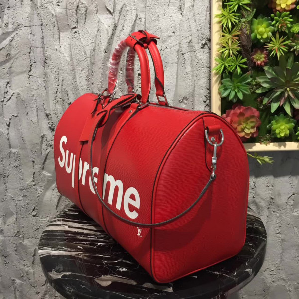 HOT SALE Louis Vuitton Supreme keepall 45