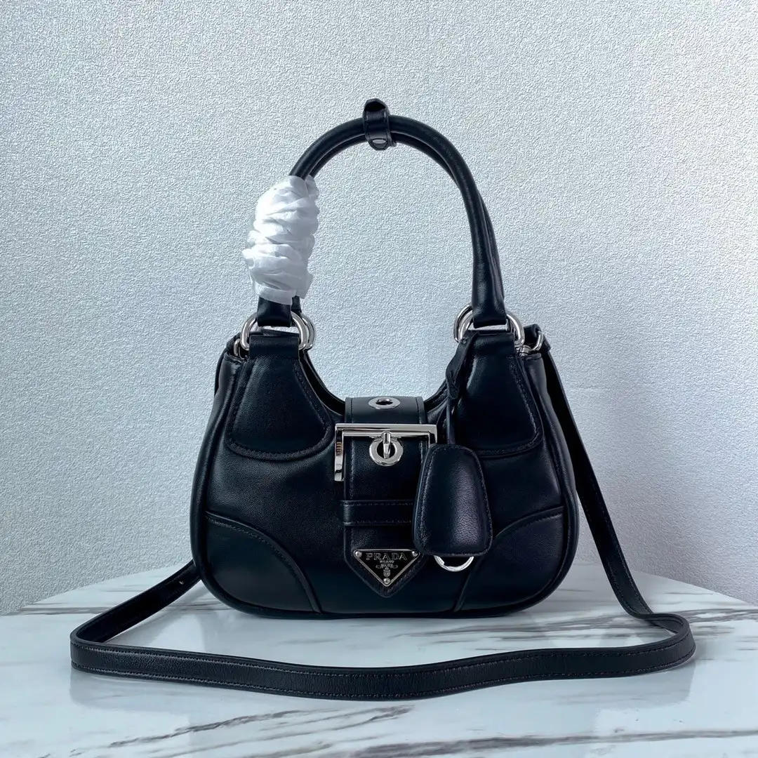 REP PRADA Moon padded nappa-leather bag