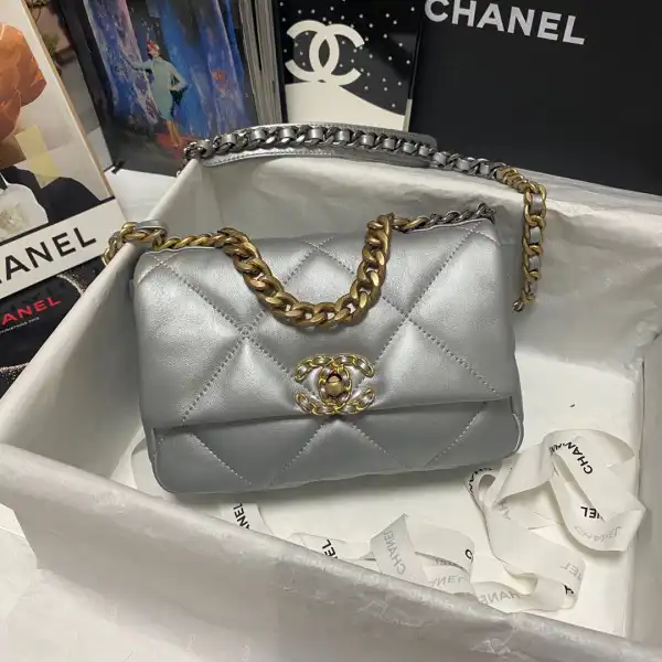 First Bag Ru CHANEL 19 FLAP BAG