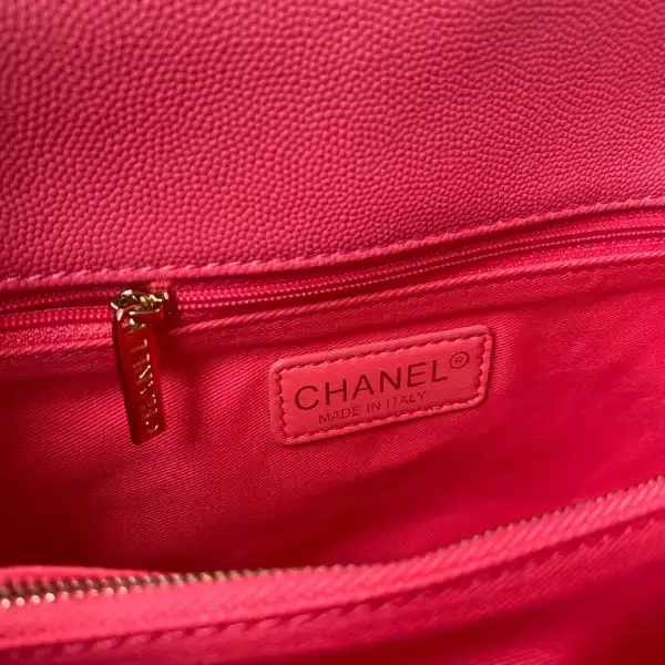 CHANEL LARGE FLAP BAG WITH TOP HANDLE